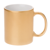 11 oz. Coffee Mug - Metallic Gold